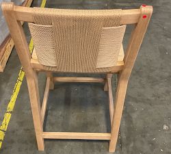 Open Box: Fenton Woven Counter Stool (25") - Seadrift