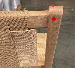 Open Box: Fenton Woven Counter Stool (25") - Seadrift