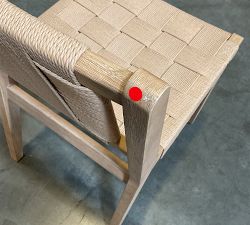 Open Box: Fenton Woven Dining Chair - Seadrift