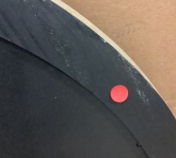 Open Box: Field Wooden Mirror, Round (36") - Rustic Natural