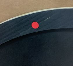 Open Box: Field Wooden Mirror, Round (36") - Rustic Natural