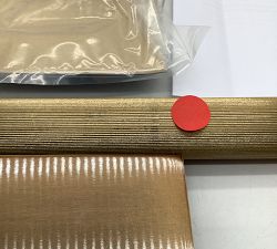 Open Box: Lawrence Metal Task Floor Lamp (47") - Vintage Brass