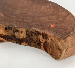 Open Box: Live Edge Teak Shelf (24") - Natural