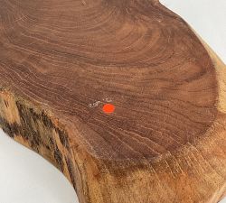 Open Box: Live Edge Teak Shelf (24") - Natural