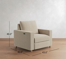 Westwood Square Arm Power Recliner