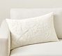 Coastal Tides Embroidered Lumbar Pillow