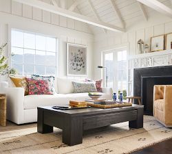 Floral Bouquet on Taupe Framed Print