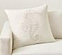 Seahorse Embroidered Pillow Cover