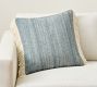 Textured Fringe Pillow