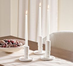 Cecille Ceramic Candle Holders
