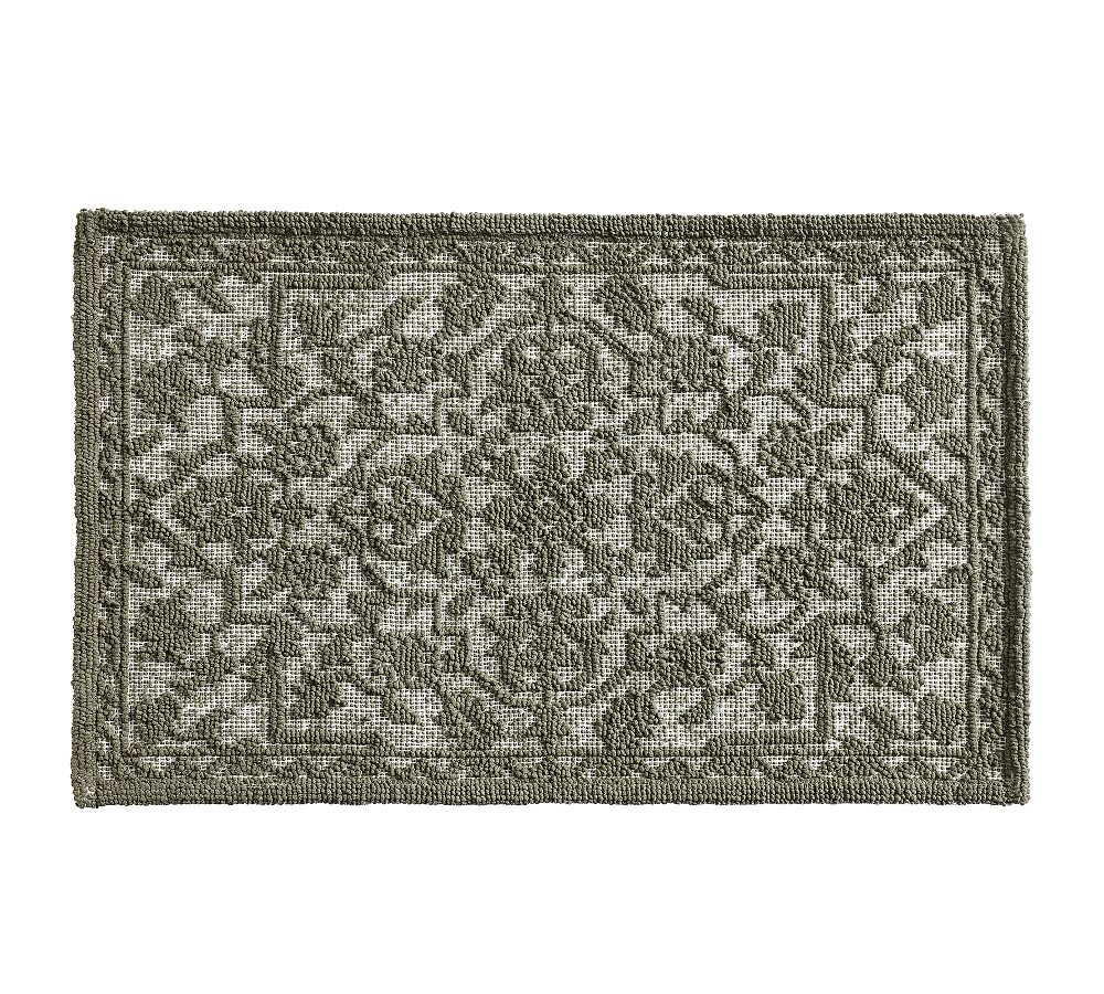 Rowen Bath Mat - Loden, 21" x 34"