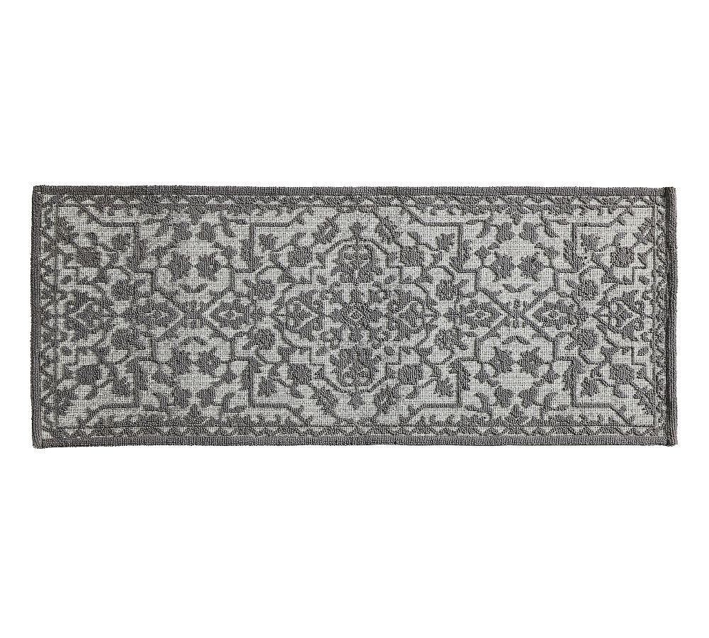 Rowen Bath Mat - Charcoal, 24" x 60"