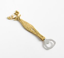 Open Box: Figural Stag Bottle Opener - Gold