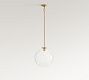 Anderson Clear Glass Globe Pendant (12"-15")