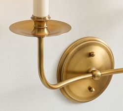 Hayden Metal Double Sconce (16")