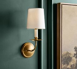 Hayden Metal Single Sconce (16")