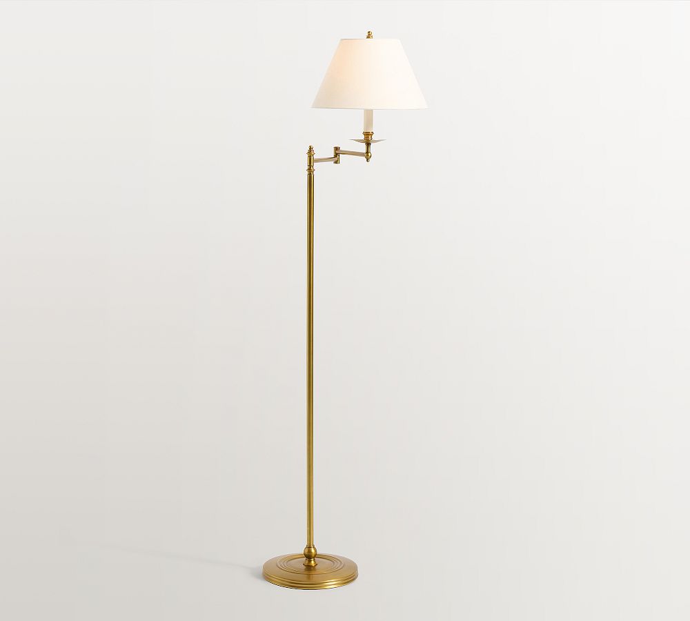 Hayden Metal Articulating Task Floor Lamp (58")