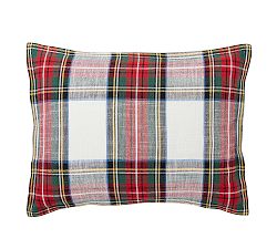 Open Box: Stewart Plaid Cotton Sham, Standard - Multi 