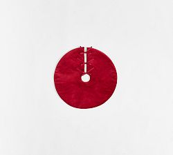 Open Box: Classic Velvet Treeskirt Mini - Red