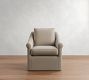 Ayden Roll Arm Slipcovered Swivel Glider