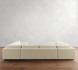 Carmel Slim Arm U-Shaped Sectional (144")