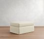 Carmel Slipcovered Sectional Ottoman