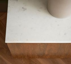 Cayman Marble Media Console (54")