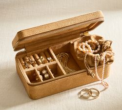 Dillon Suede Jewelry Travel Case