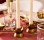 Essential Brass Candle Holders - Set of 4