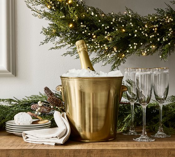 Pottery Barn Harrison Champagne Bucket - Thumbnail 4
