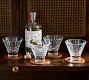Stewart Plaid Martini Glasses - Set of 4