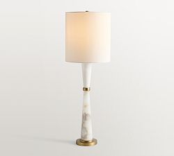 Alexi Alabaster Table Lamp (31")