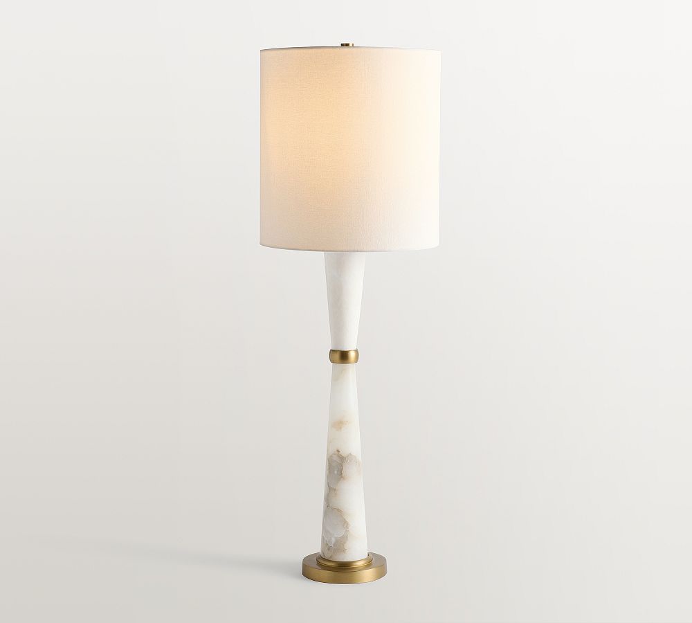 Alexi Alabaster Table Lamp (31") by Pottery Barn