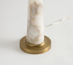 Alexi Alabaster Table Lamp (31")