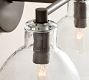 Bridget Recycled Glass Double Sconce (14")