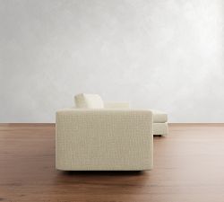 Carmel Wide Arm Chaise Sectional (113"&ndash;135")