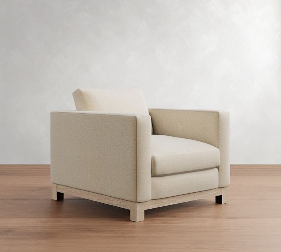 Jake Seadrift Wood Base Chair by Pottery Barn