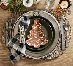 Dalton Check Cotton/Linen Napkins - Set of 4