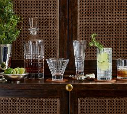 Stewart Plaid Martini Glasses - Set of 4