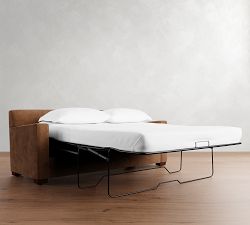Ashby Leather Sleeper Sofa (83")