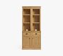 Aubrey Narrow Storage Shelf with Cabinet (36")​