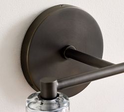 Bridget Recycled Glass Double Sconce (14")