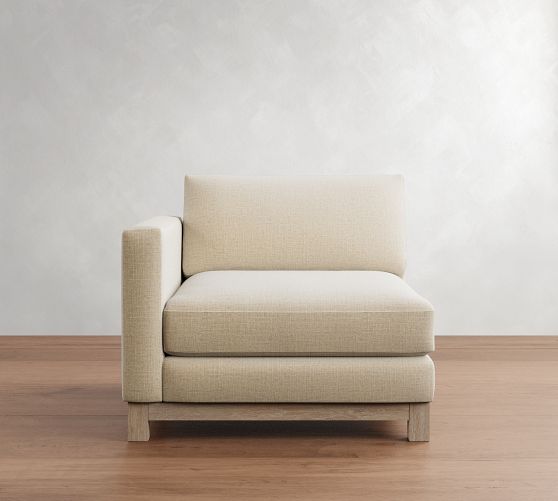 Build Your Own Jake Deep Seat Seadrift Wood Base Sectional by Pottery Barn