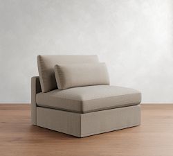 Build Your Own Westwood Square Arm Deep Seat Slipcovered Sectional