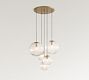 Cooper Glass Multi Globe Pendant (18")