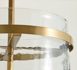 Laurel Grand Glass Pendant (12")