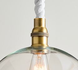 Marina Swing Rope Pendant (12")