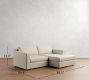 Pacifica Wide Arm Reversible Sleeper Chaise Sectional  (86")