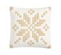 Shimmer Snowflake Quilted Sham