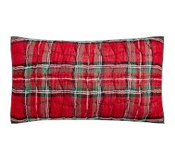 Stewart Plaid Cloud Quilted Sham